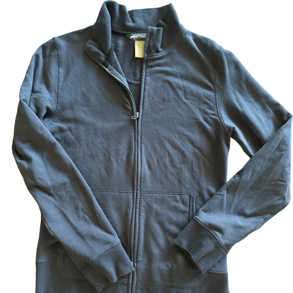 Horny Toad WOMEN's Zip up Embroidered Super soft jacket Size XS Color gray